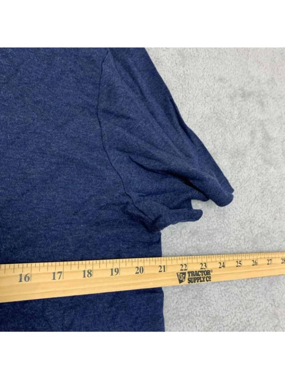 NWT Banana Republic Men's S Blue Luxe Touch Tee 100% Cotton Navy